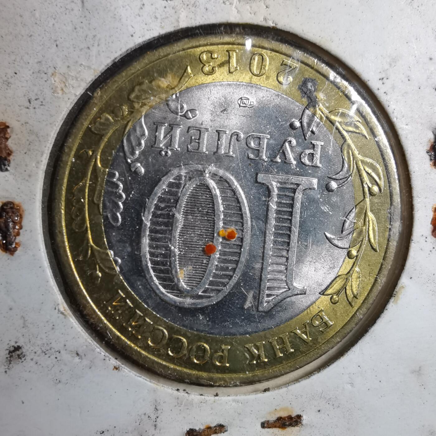 沼泽如烟--第894场 俄罗斯2013年10卢布纪念币