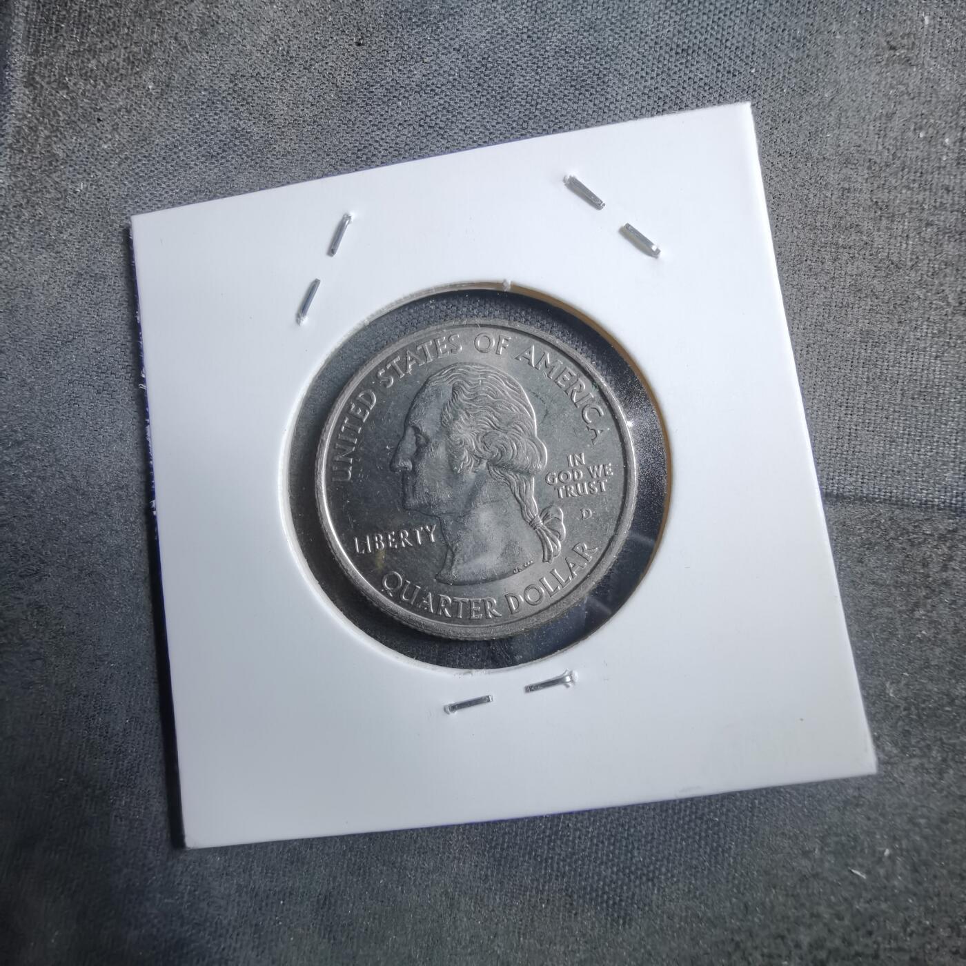 沼泽如烟--第894场 美国2008年25分纪念币