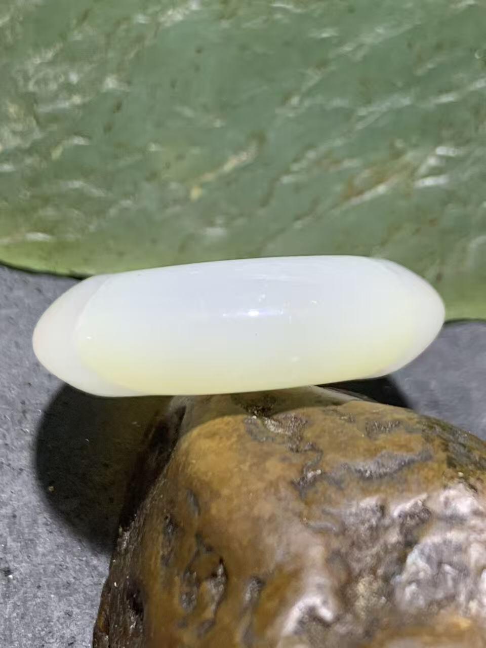 精美高玉化冰飘海洋玉髓平安扣一个！