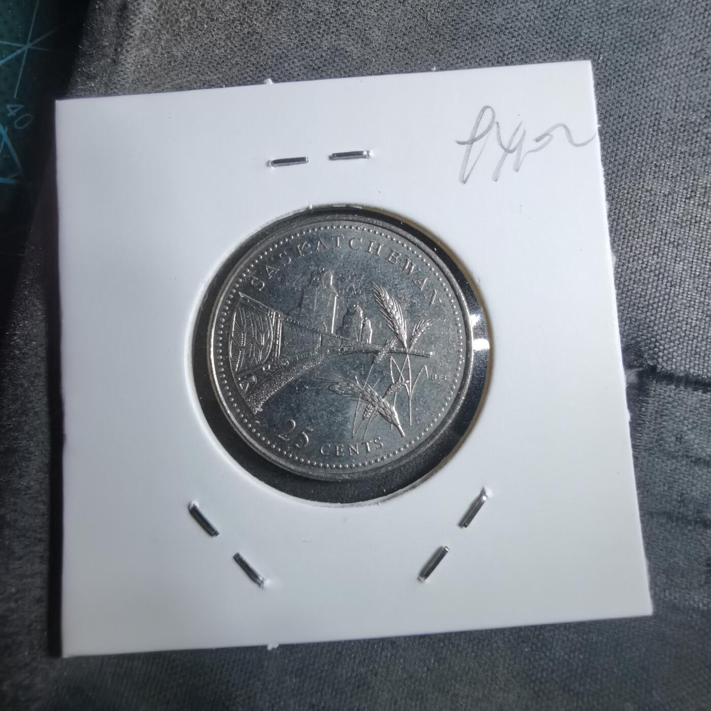 沼泽如烟--第894场 加拿大1992年25分纪念币