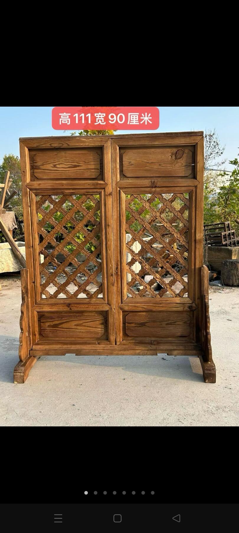 清代桌上屏风，大尺寸，清洗干净，茶室会所，茶空间陈设摆放使用超值