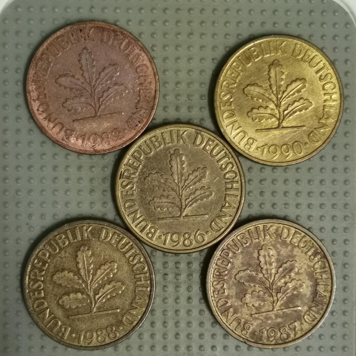 2025年第111场各国散币拍卖（总第111场） 德国10芬尼5枚