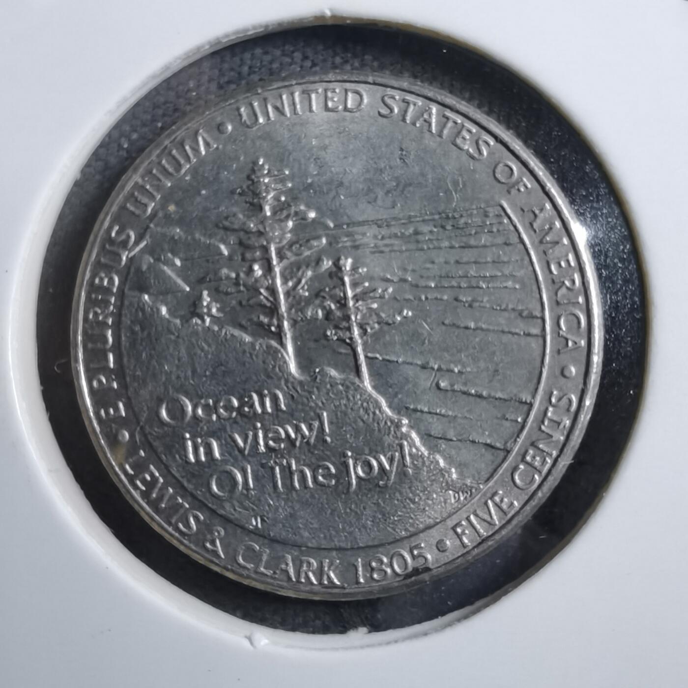 沼泽如烟--第894场 美国2005年5分纪念币