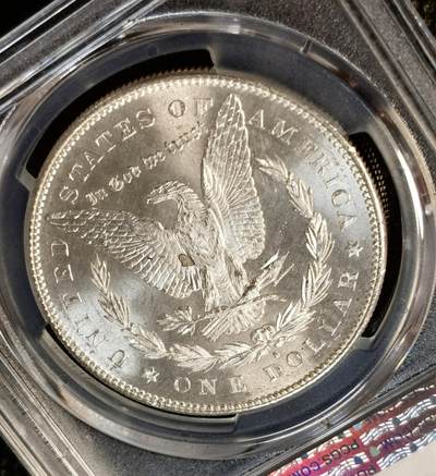 甄臻铺-世界币章拍卖（第38期）立冬小精品场，送拍享返佣金等优惠多多 PCGS-MS63 1878年S版摩根，首发年份，打制极好，PL质感