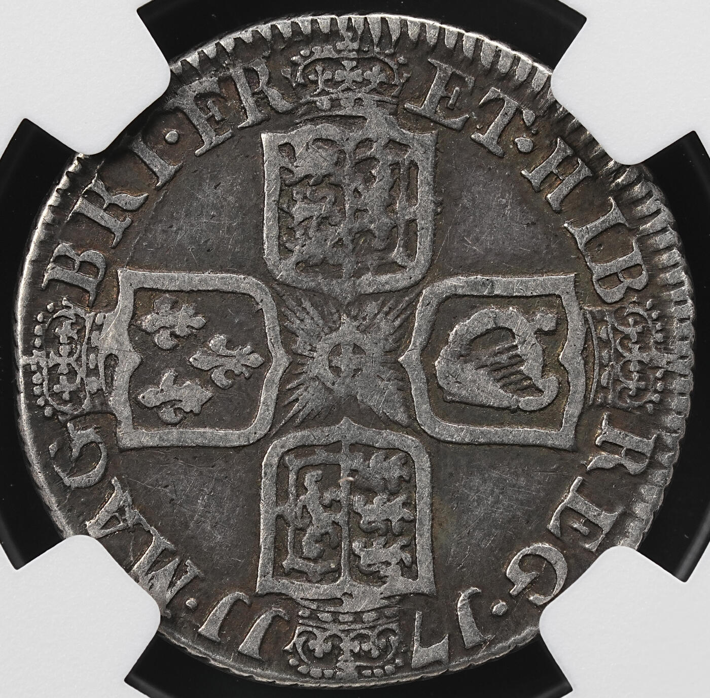 修遠堂世界钱币第九十二期 NGC VF30 1711年英国1先令银币