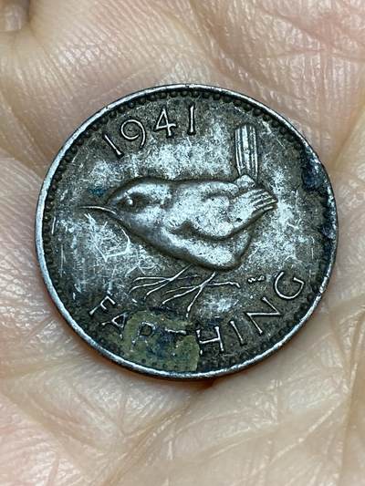 2025年第一百二十五场(总第一百五十一场）外国好品散币(免佣金) - 英国🇬🇧1941年1法新(乔治六世第一版)