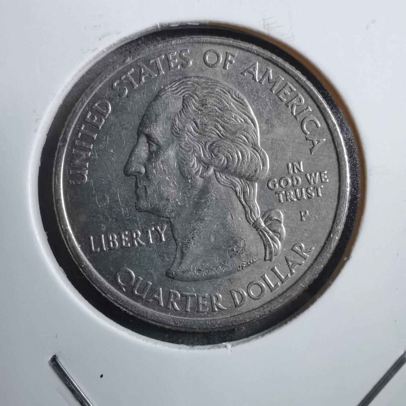 沼泽如烟--第894场 美国2008年25分纪念币