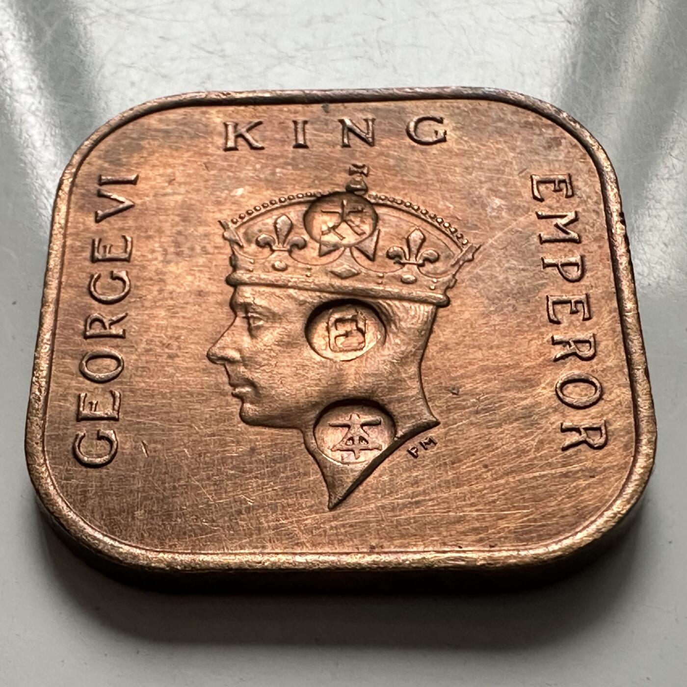 🌹外币初藏🌹🐯2025年第125场  每周二四六晚8️⃣点 接代拍 英属马来亚1939年日占时期加盖一分 稀少