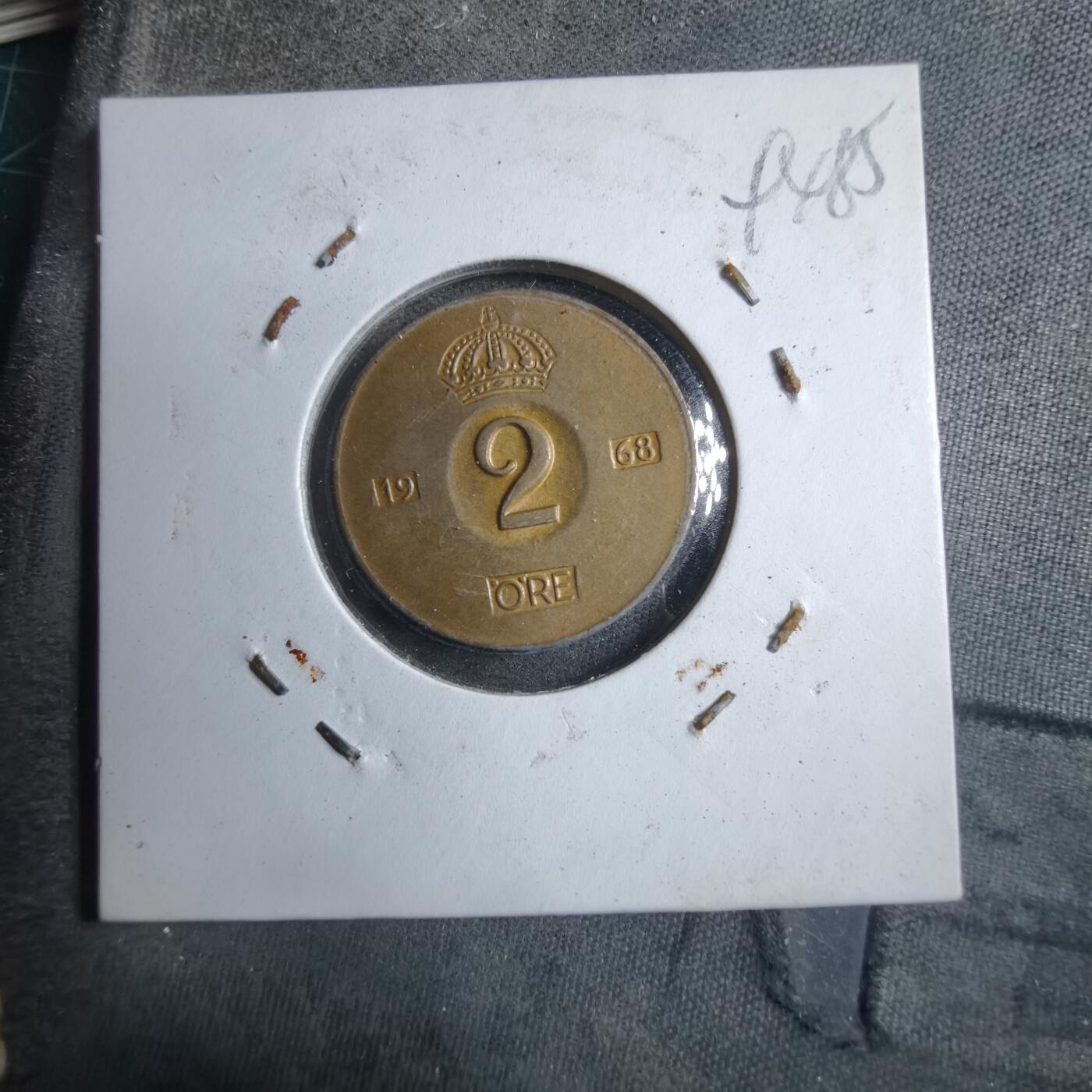 沼泽如烟--第894场 瑞典1968年2欧尔