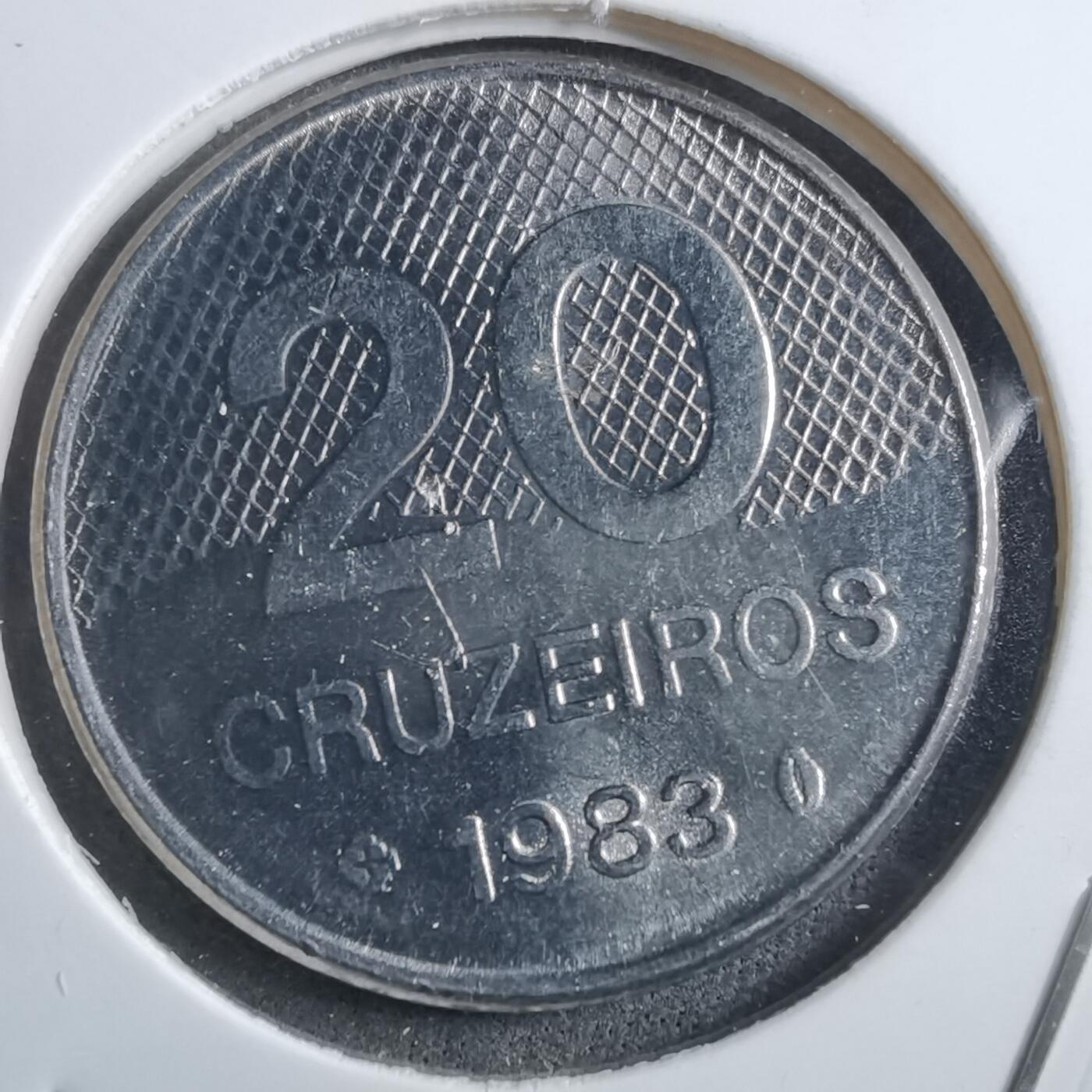 沼泽如烟--第894场 巴西1983年25克鲁塞罗