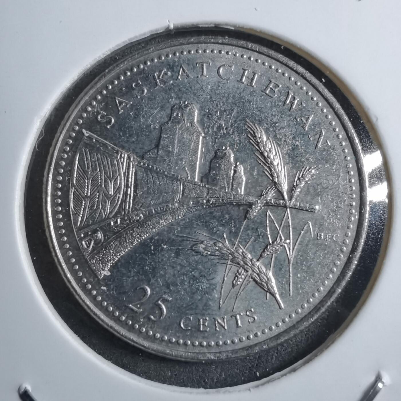 沼泽如烟--第894场 加拿大1992年25分纪念币