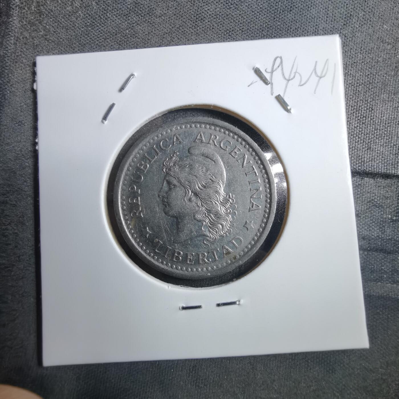 沼泽如烟--第894场 阿根廷1959年1比索