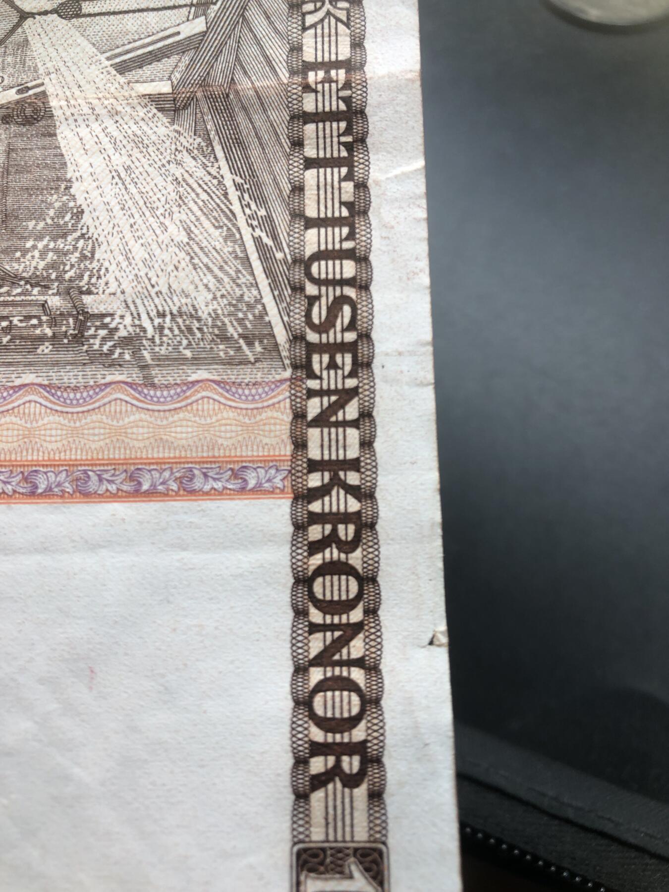 67 EPQ 1979年 新加坡鸟版20元，各版本稀有瑞典1000克朗，持续更新ing 瑞典 1986年 1000瑞典克朗 XF流通品