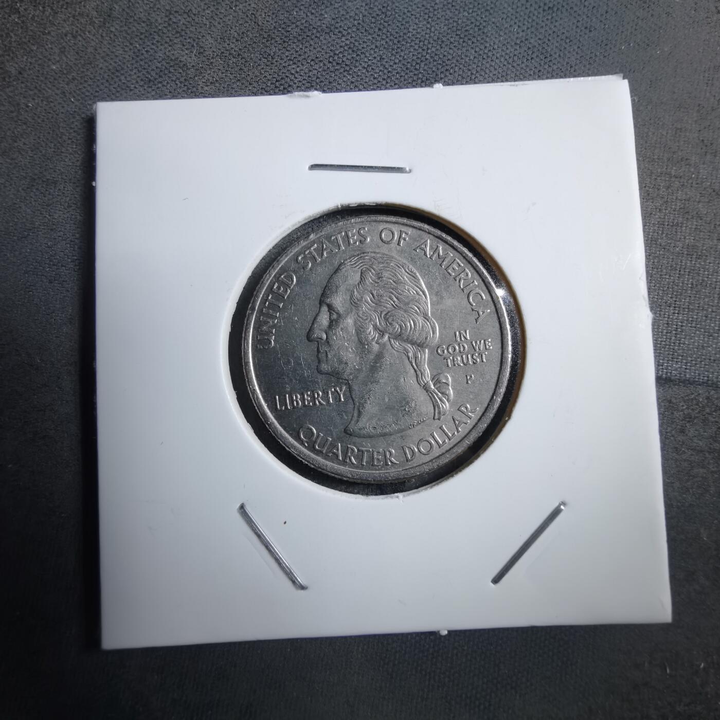 沼泽如烟--第894场 美国2008年25分纪念币