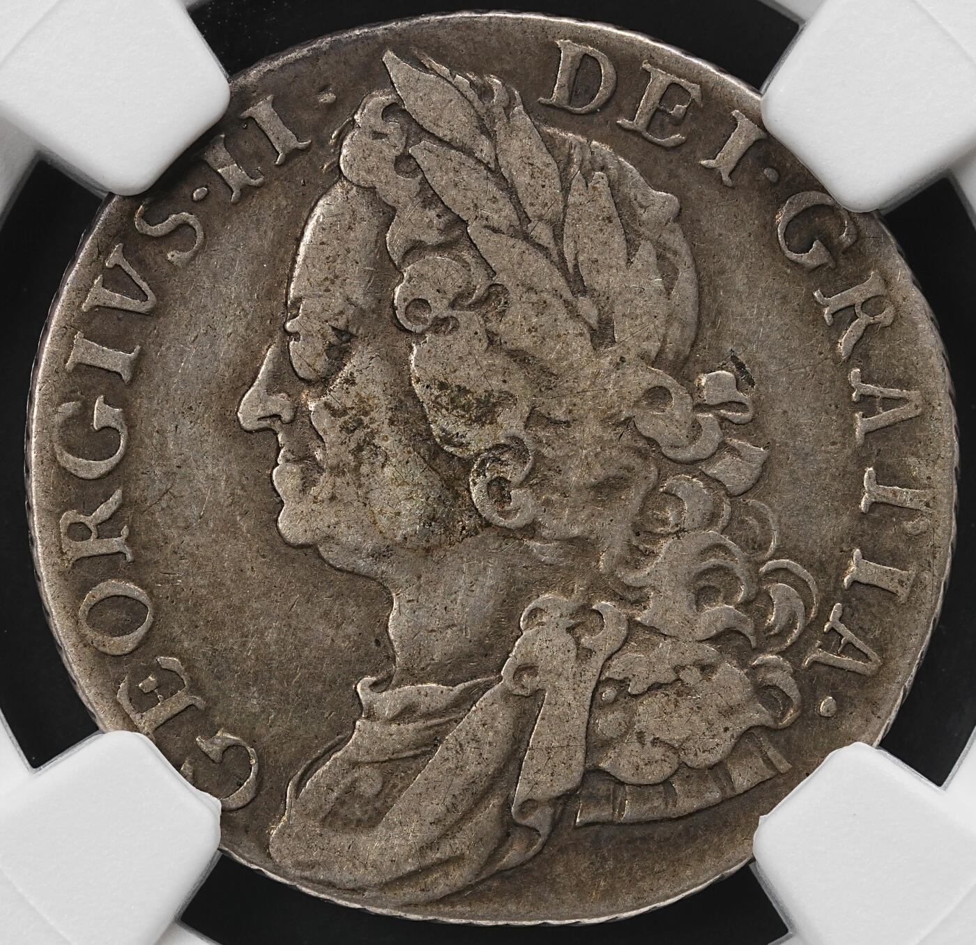 修遠堂世界钱币第九十二期 NGC VF25 1758年英国1先令银币