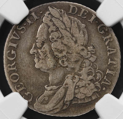 修遠堂世界钱币第九十二期 - NGC VF25 1758年英国1先令银币