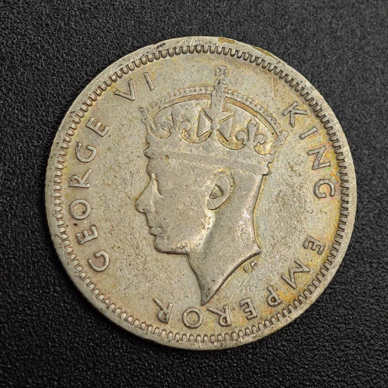 【淘币小摊】实时拍第七百九十一拍   散币纸币套币场   满百包邮可预留二周 每周一统一发货   斐济1938年乔治六世6便士银币