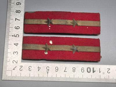 小驴勋章奖章收藏11月8日周六晚6点拍卖（珍爱和平，收藏战争，铭记历史，勿忘国耻，忠党爱国。有偿代拍，送拍规则在简介最后，参拍须阅读规则后再参拍，关系到运费包装发货时效真假辨别等关键信息，拍卖时不再发原图，看大图店主微信码在最后拍品里） - 鬼子肩章一对