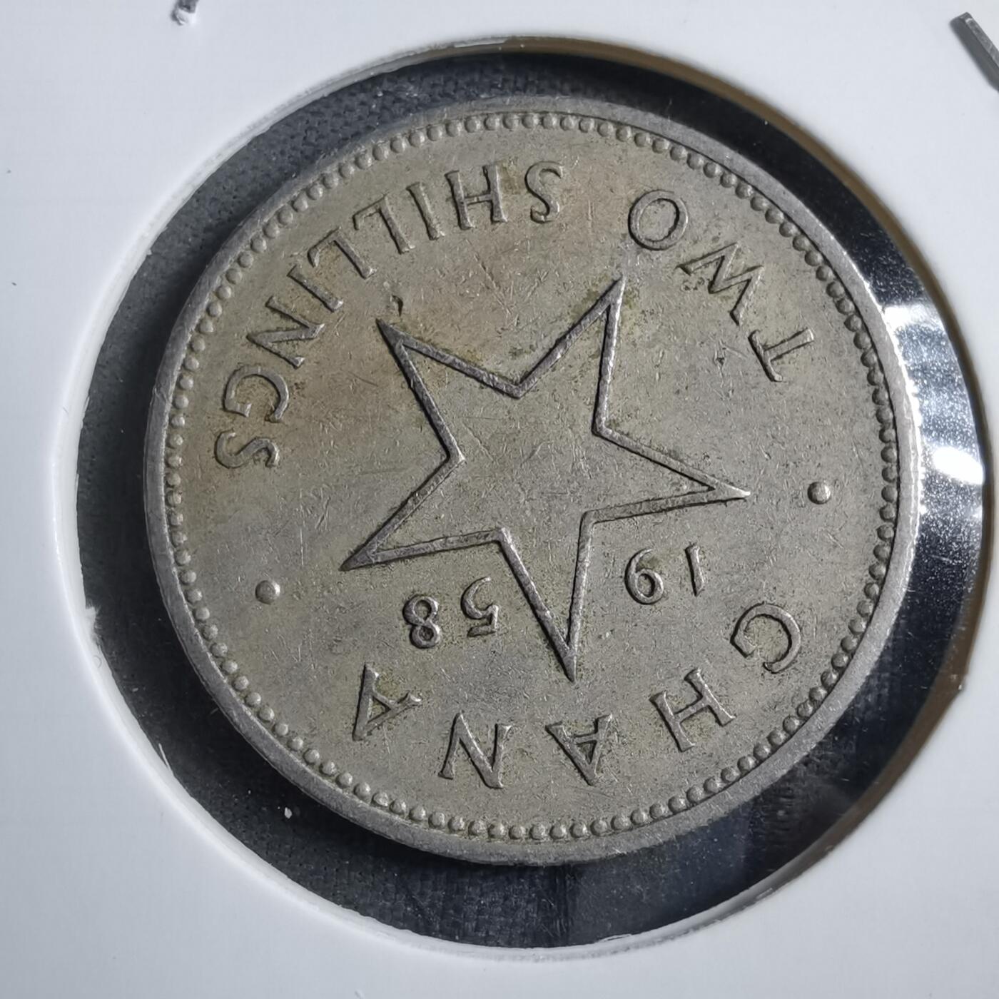 沼泽如烟--第894场 加纳1958年2先令