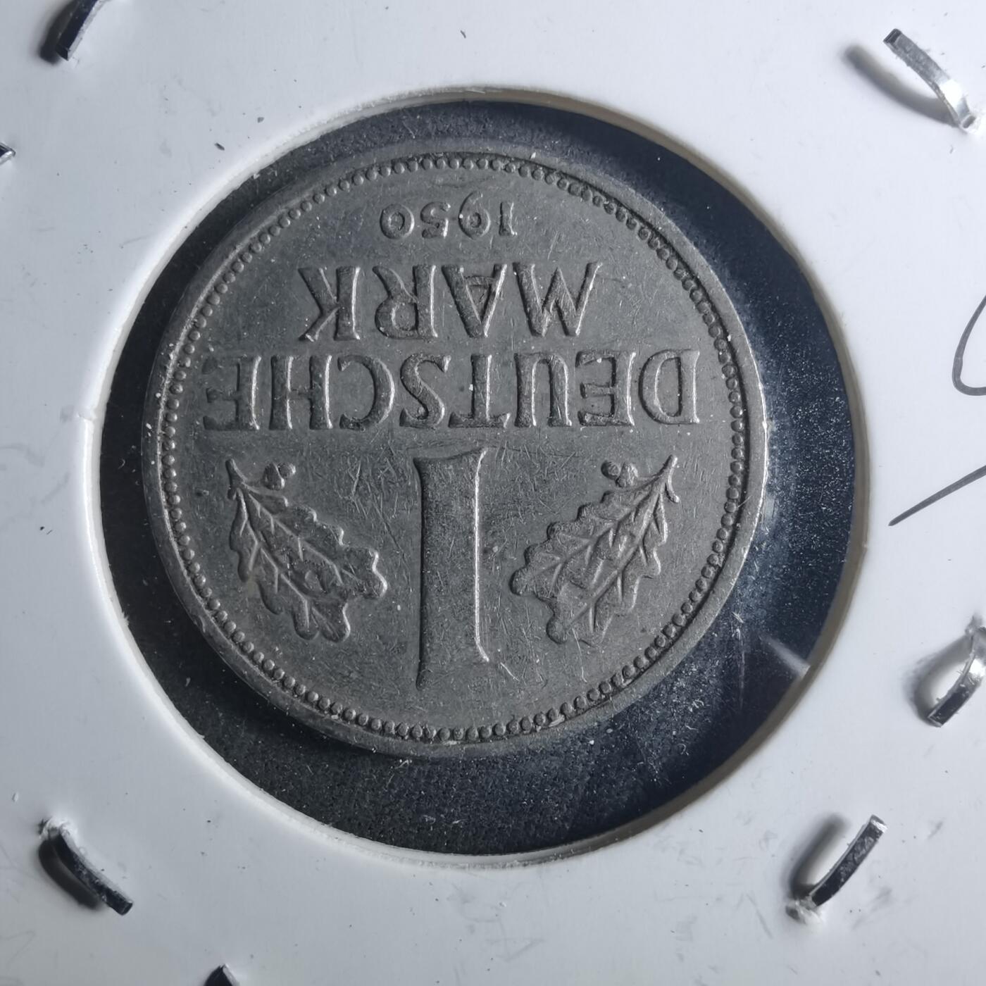 沼泽如烟--第895场 德国1950年1马克