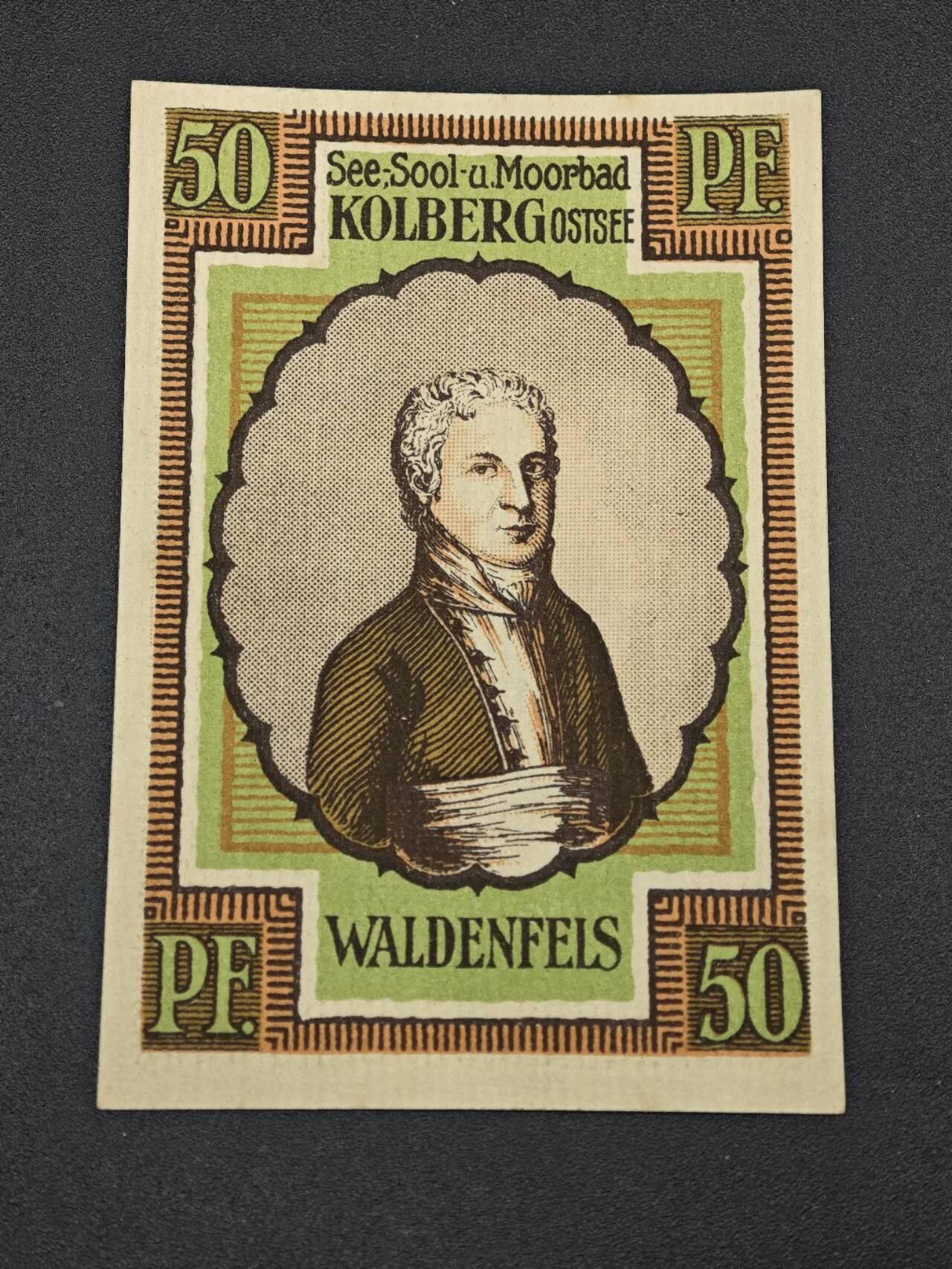 【淘币小摊】实时拍第七百九十二拍   散币场   满百包邮可预留二周 每周一统一发货   德国紧急时期1921年50芬妮纸币