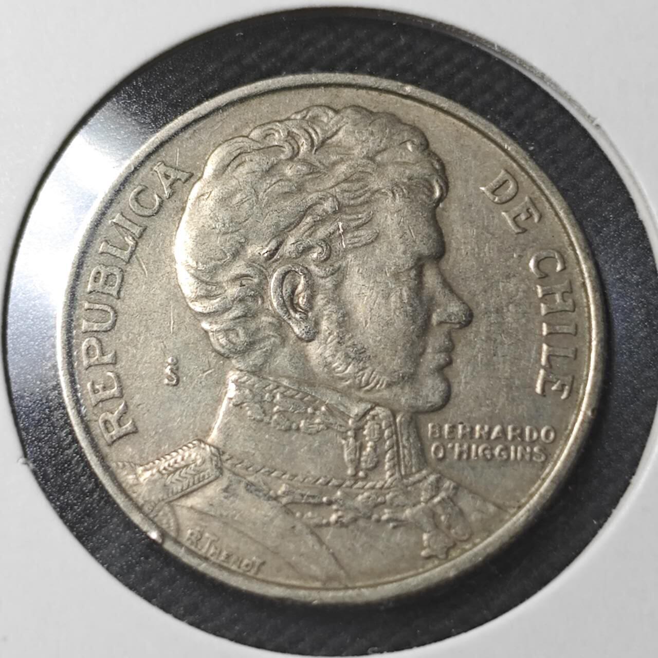 KK钱币收藏小铺  第366场  2月预留时间 周末发货  智利1比索