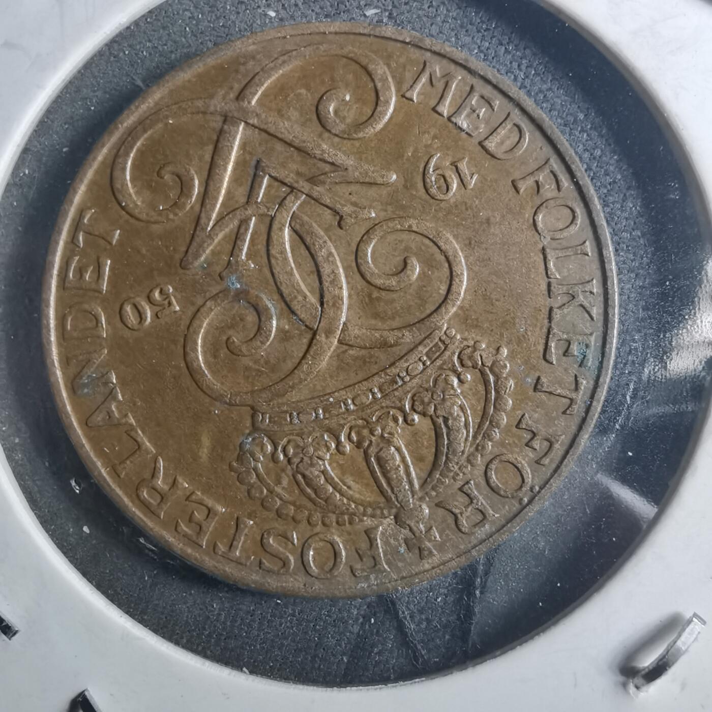 沼泽如烟--第895场 瑞典1950年5欧尔