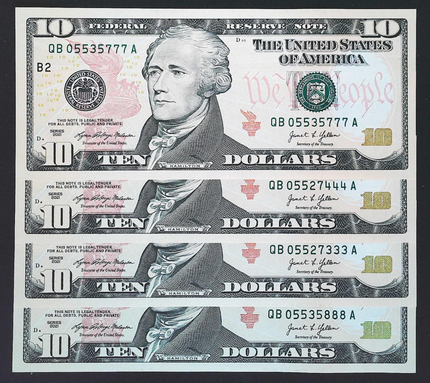 世界靓号纸钞第七十七期