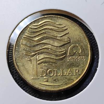 KK钱币收藏小铺  第367场  2月预留时间 周末发货 -  1993澳大利亚1元纪念币 好品