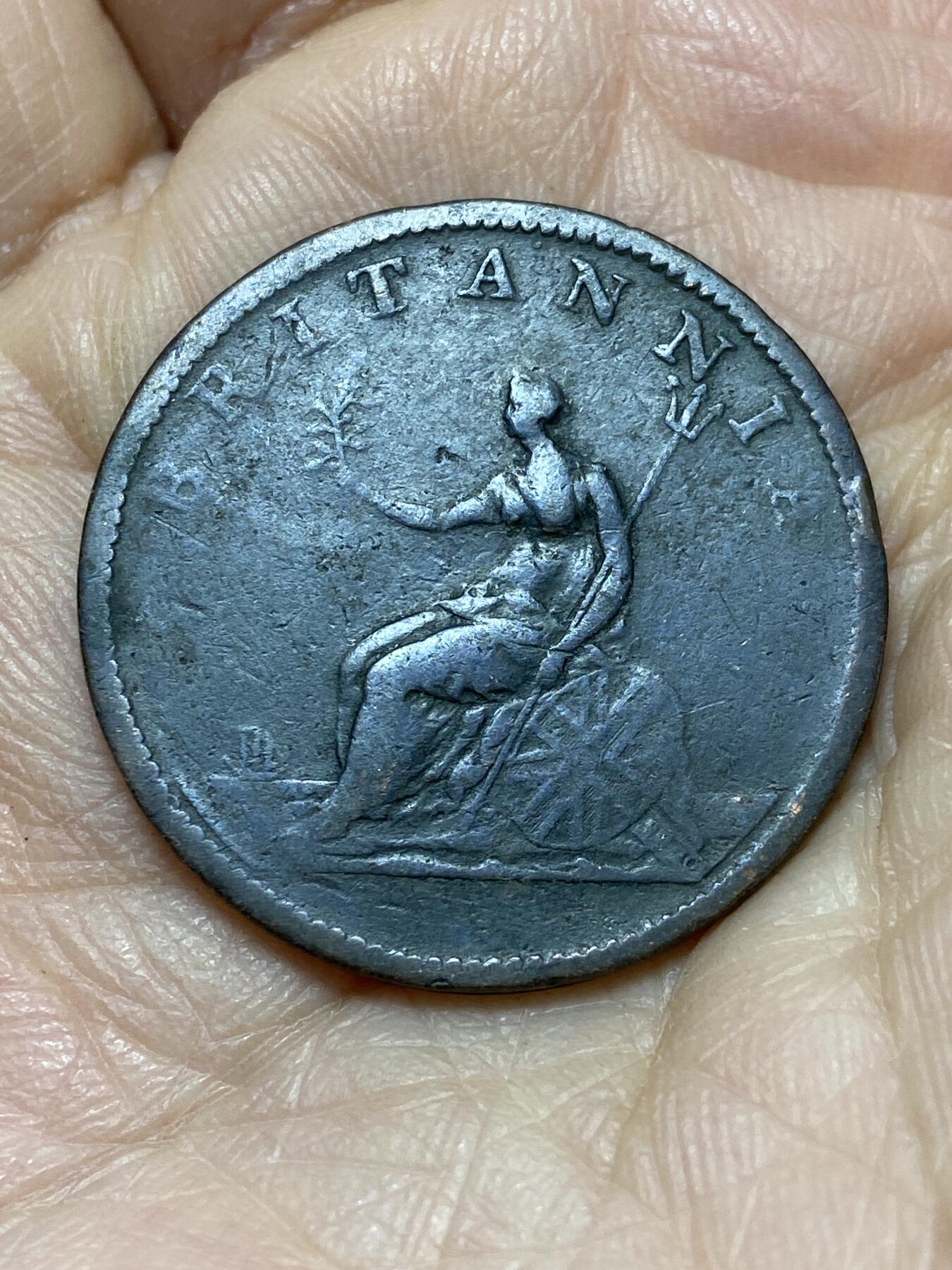 2025年第一百二十六场(总第一百五十二场）外国好品散币(免佣金) 英国🇬🇧1806年半便士(乔治三世时期)