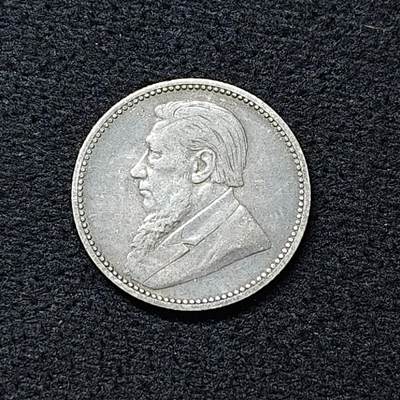 【全场包邮】纯粹捡漏拍476场（免费代拍第13场） - 英属南非德兰士瓦1896年保罗克鲁格6便士银币