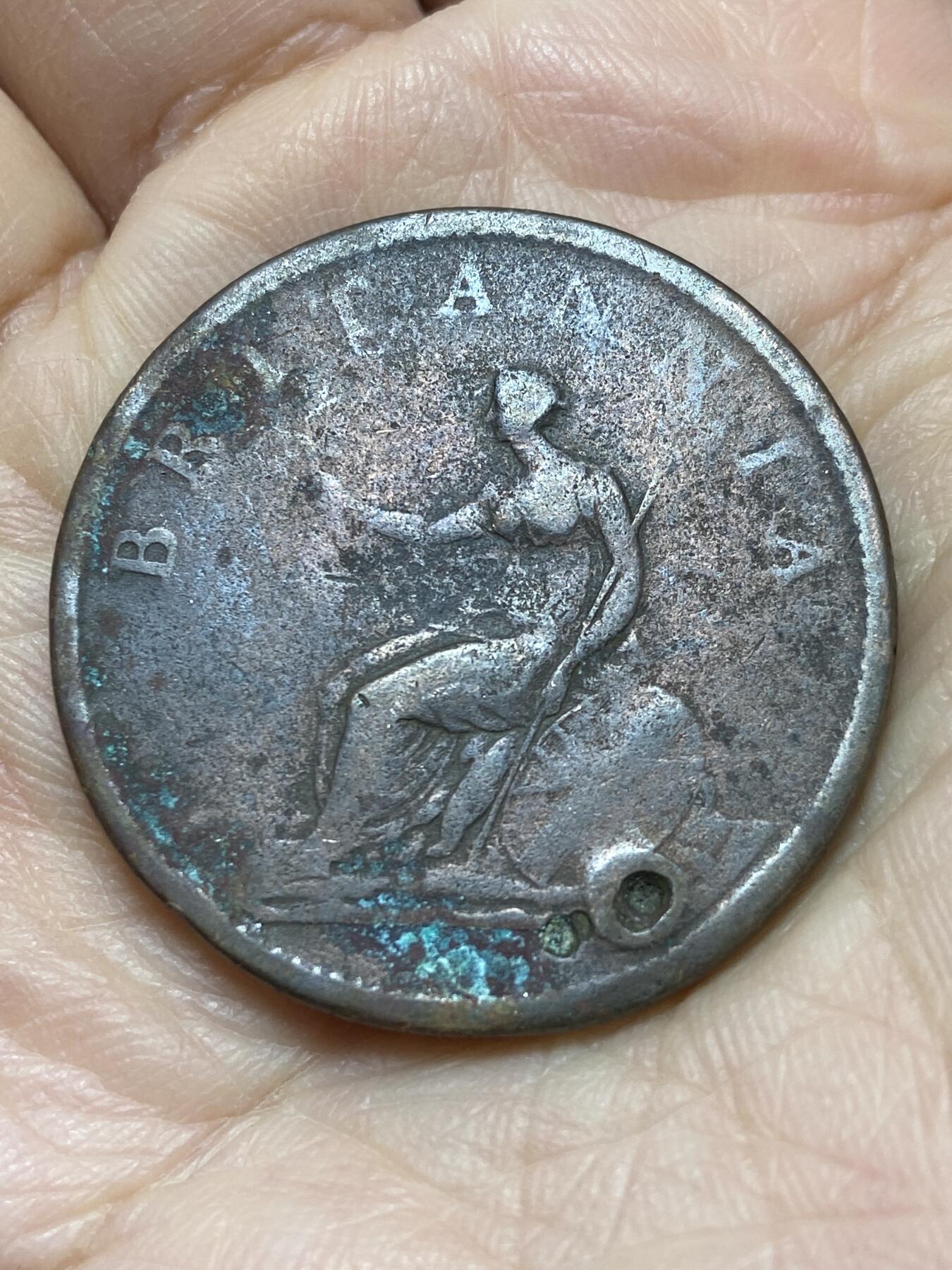 2025年第一百二十六场(总第一百五十二场）外国好品散币(免佣金) 英国🇬🇧1806年1便士(乔治三世时期)