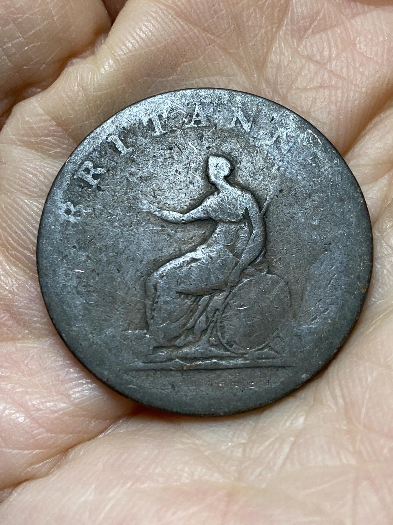 2025年第一百二十六场(总第一百五十二场）外国好品散币(免佣金) 英国🇬🇧半便士(乔治三世时期)