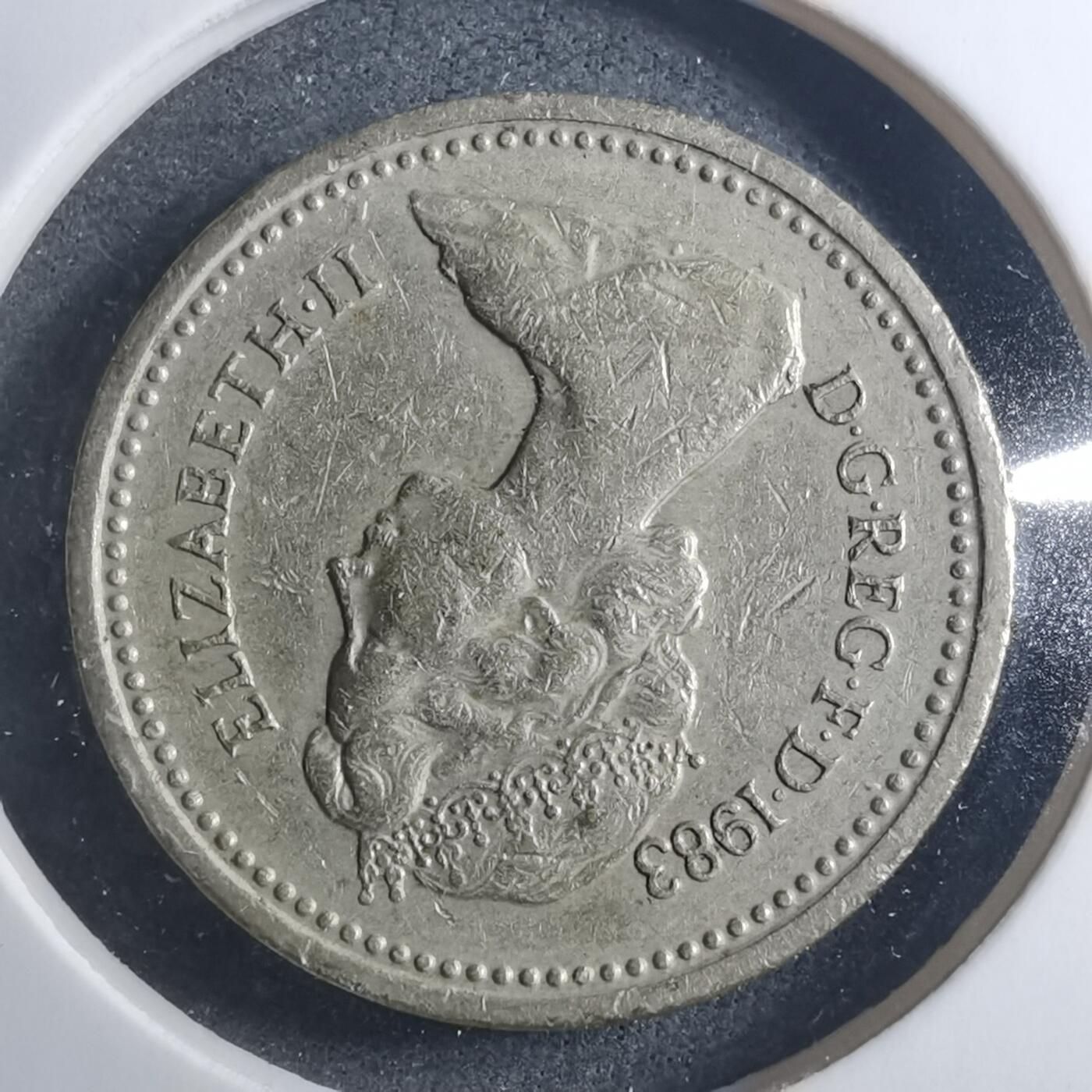 沼泽如烟--第896场 英国1983年一磅