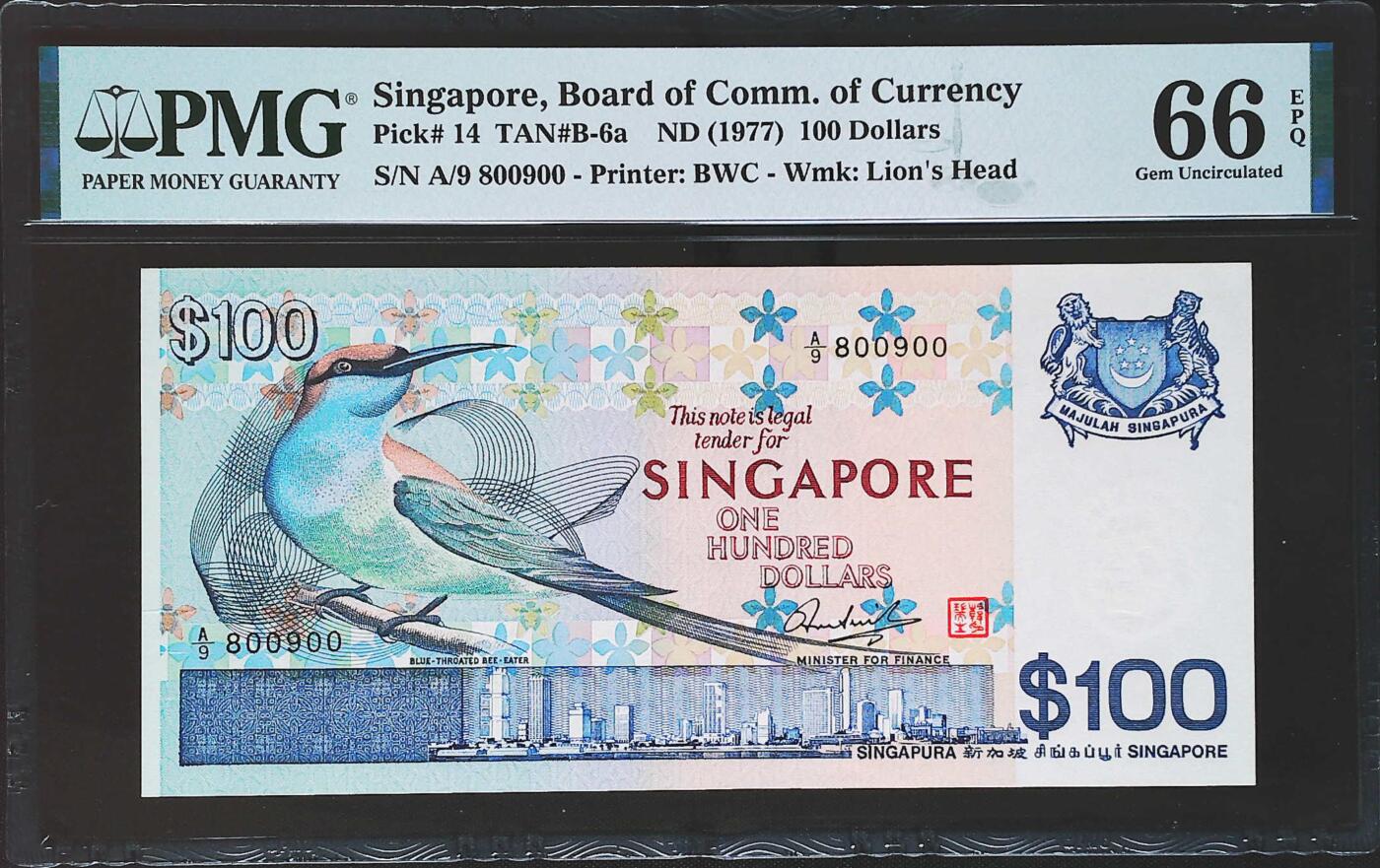 世界靓号纸钞第七十七期