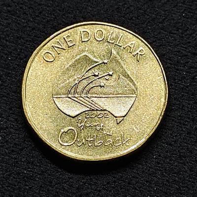 【全场包邮】纯粹捡漏拍476场（免费代拍第13场）调整中 - 澳大利亚2002年1元内陆年纪念币