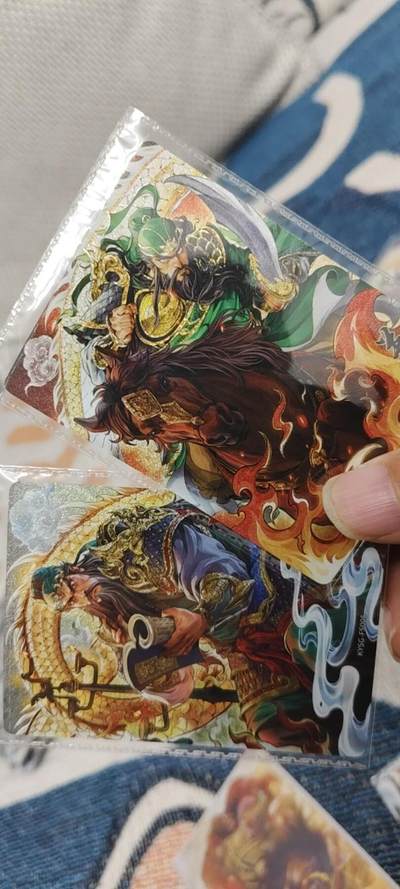 秋原瞳的小店第二十八期（持续收拍，深夜入冬的稀雨，总是静寂的……） - 卡游三国浮生如梦关羽一组