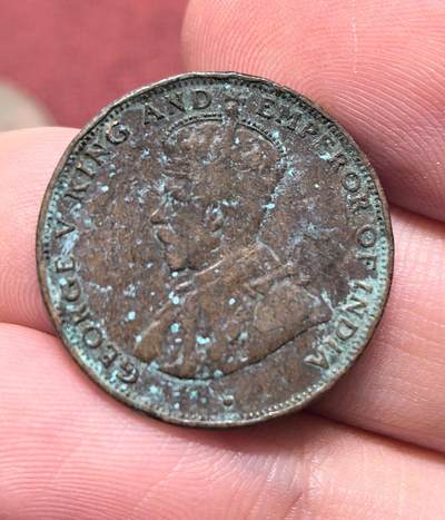 南宋泉阁俄币 外币 国币 专场第十八期 【送拍无额外佣金】 - 英属香港 1933年 乔治五世 香港一仙铜币 老包浆 通货