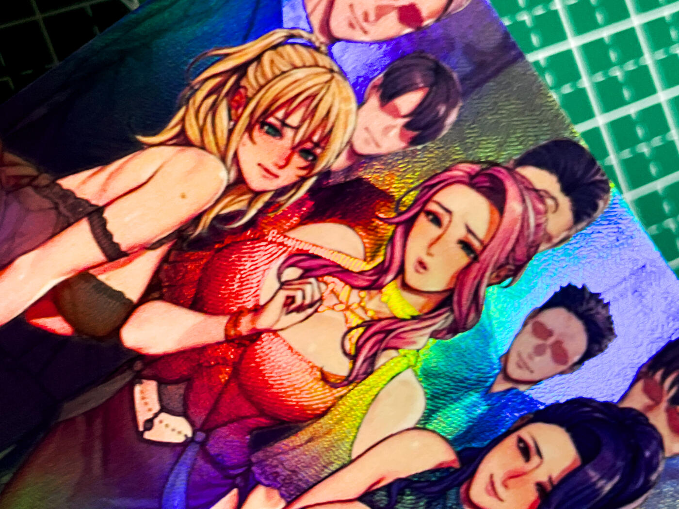 显眼宝36期 11月12日晚21:50截拍 佣金1起 可寄存～ 织田 围观看热闹一张 折光彩闪 小卡尺寸 