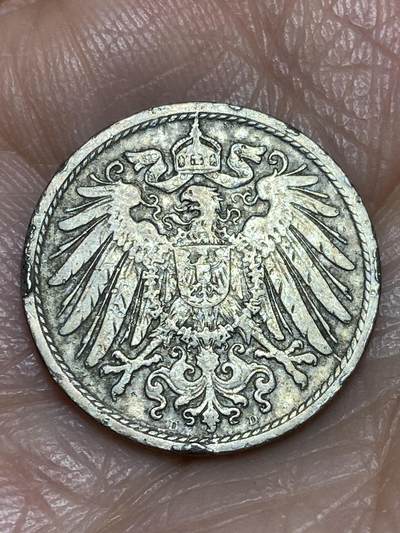 2025年第一百二十五场(总第一百五十一场）外国好品散币(免佣金) - 德意志帝国1900年10芬尼(威廉二世时期，D标慕尼黑造)