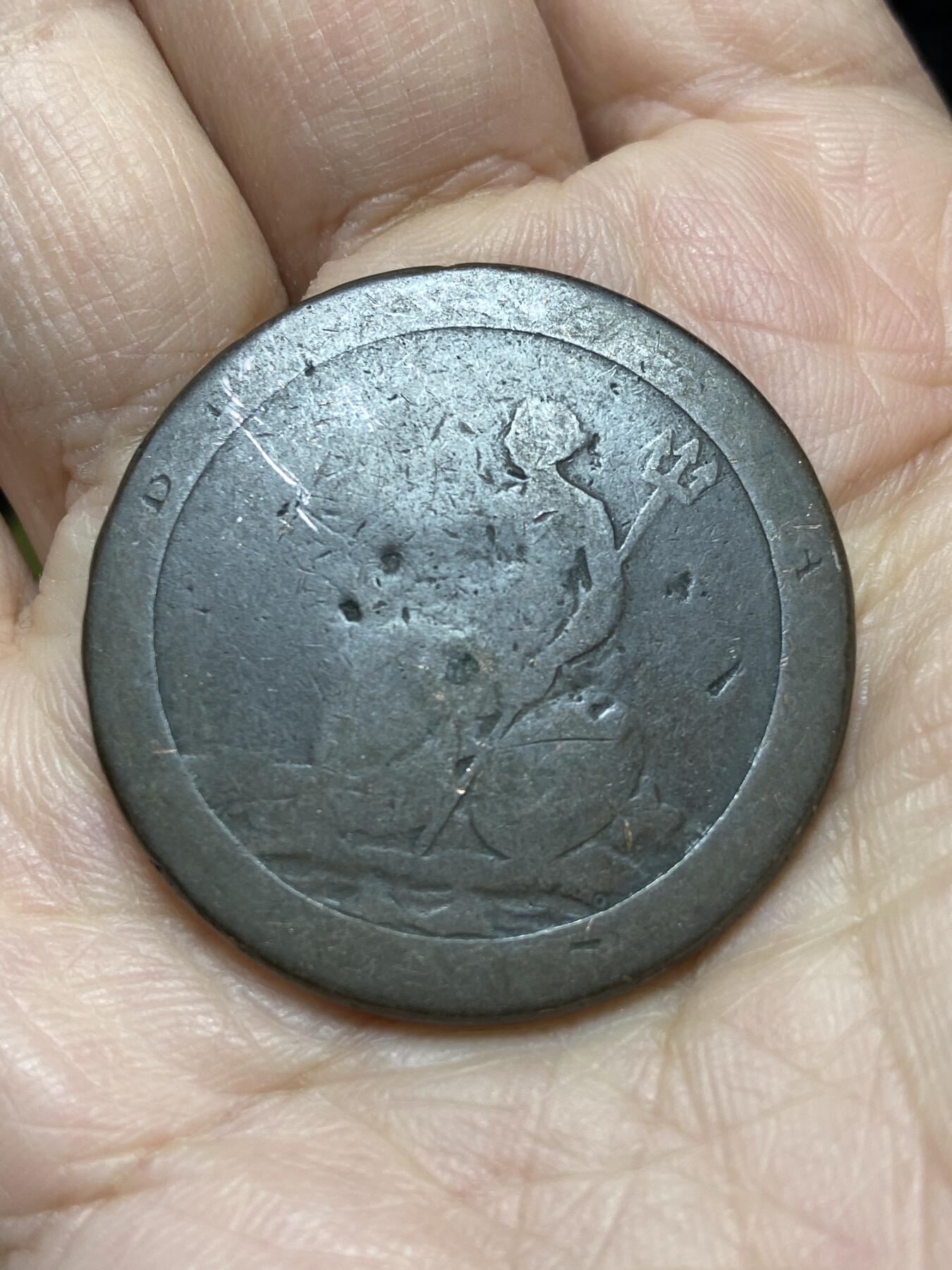 2025年第一百二十六场(总第一百五十二场）外国好品散币(免佣金) 英国🇬🇧1797年车轮1便士(乔治三世时期)