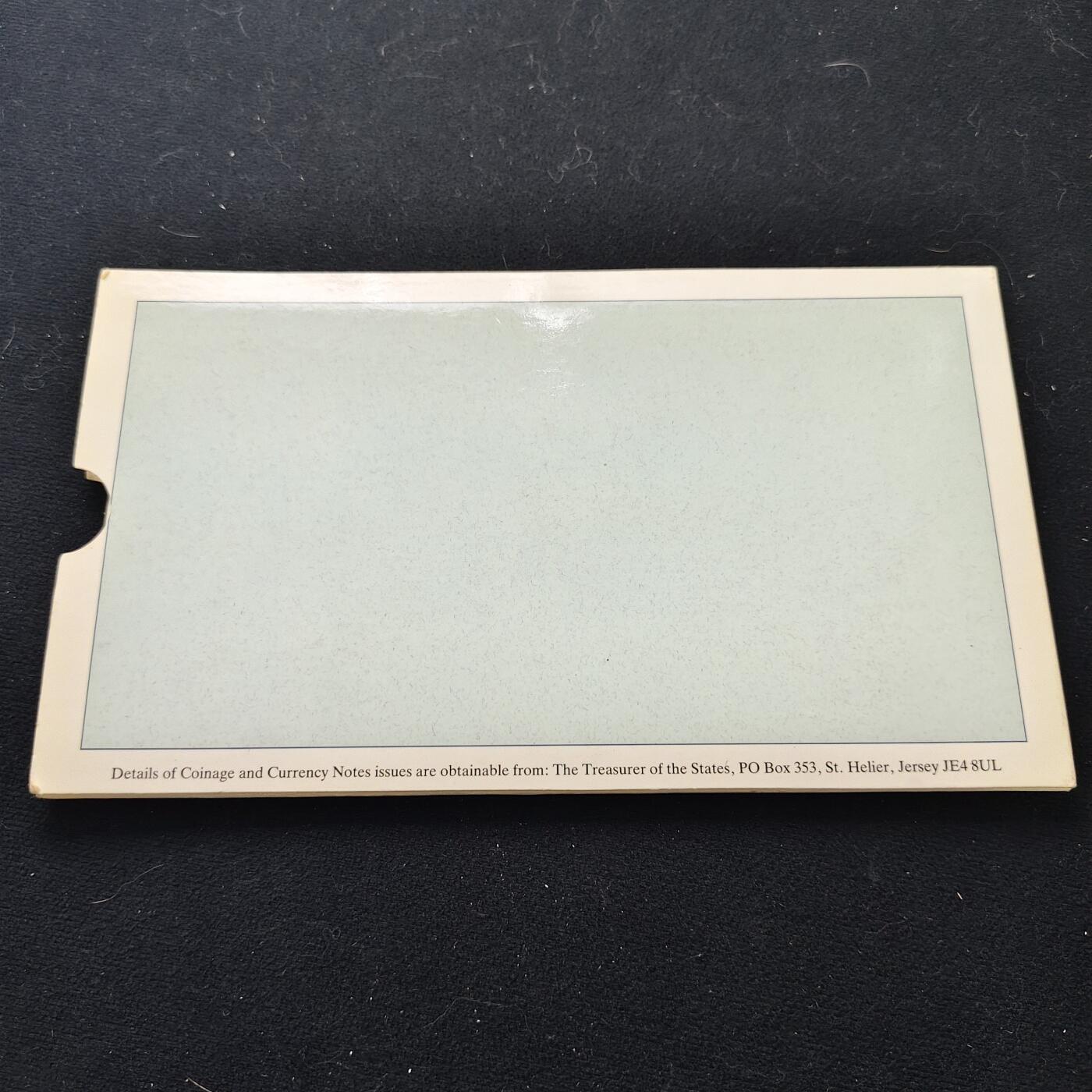 【全场包邮】纯粹捡漏拍477场（免费代拍第14场）调整中 【少见】泽西1992年官方套币-含1元赫伯号帆船-量6000