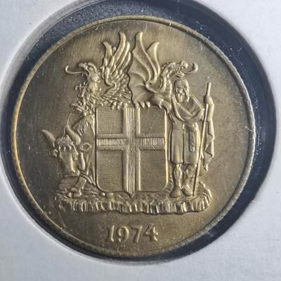 沼泽如烟--第896场 - 冰岛1974年1克朗