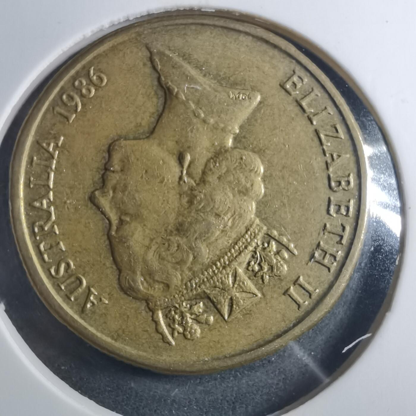 沼泽如烟--第896场 澳大利亚1986年一磅