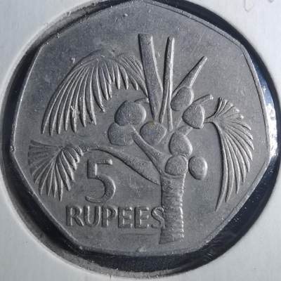 沼泽如烟--第896场 - 塞舌尔1977年5卢比