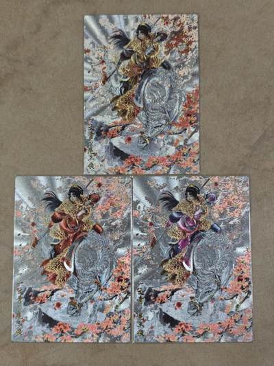 夜之极第三十五期 （11月8日周六晚9点截拍，欢迎竞拍） - 卡德曼 谷粒 扈三娘 300编 三色一组 粗闪