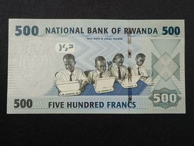 【游宝拍卖】乙巳蛇年86期  - 卢旺达-500法郎【2013年 全新UNC】