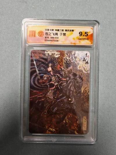 夜之极第三十五期 （11月8日周六晚9点截拍，欢迎竞拍） - CCG&百里 苍之飞鸿 魔神三国 088/233 于禁 折光9.5G