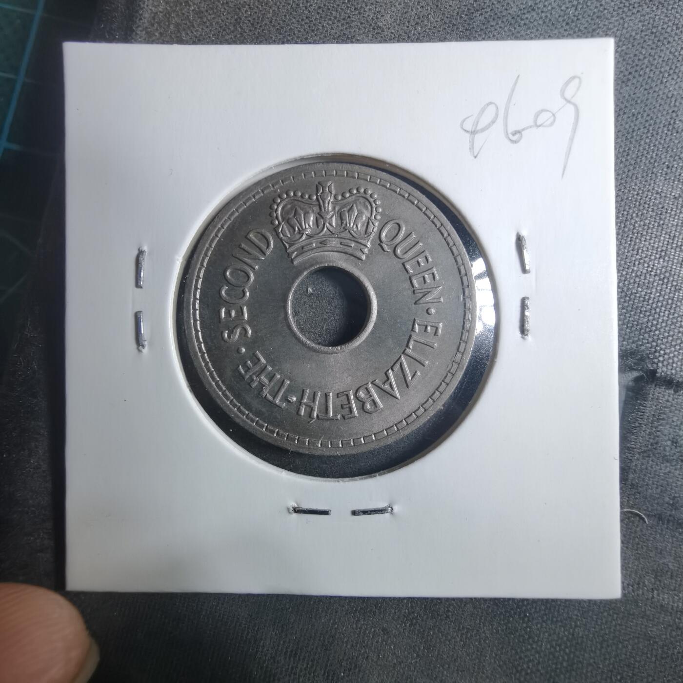 沼泽如烟--第896场 斐济1968年1便士