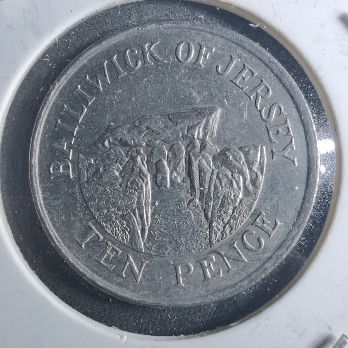 沼泽如烟--第895场 泽西1992年10便士